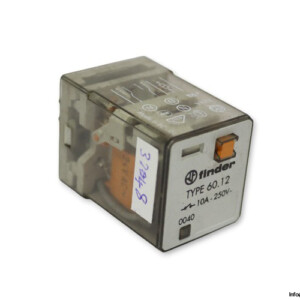 Finder 60.12 24VAC Power Relay