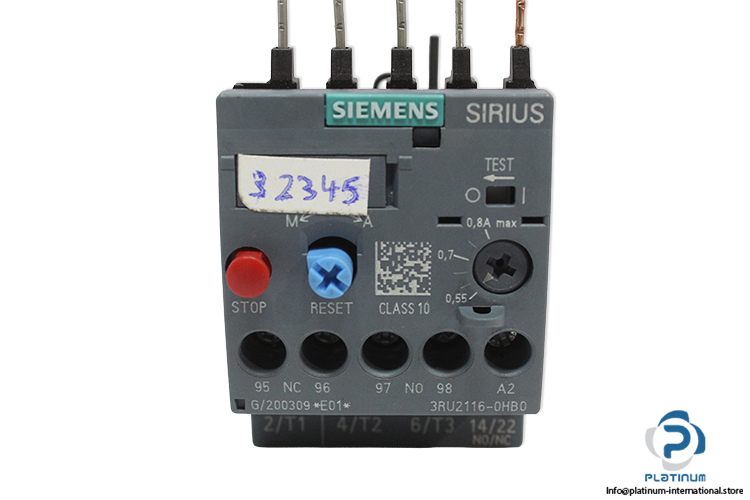 siemens-3ru2116-0hb0-overload-relay(used)-1