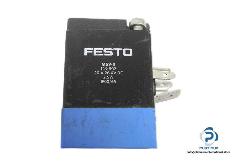 festo-525371-double-solenoid-valve-(used)-3