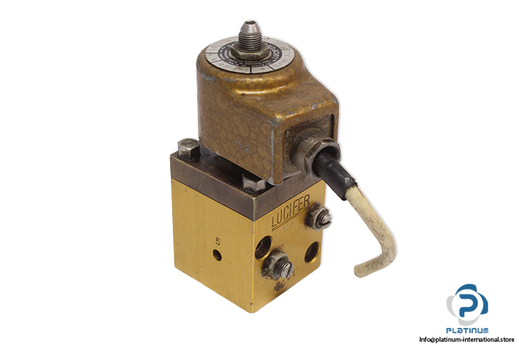 lucifer-341F-31-S1-solenoid-valve-with-coil-(used)