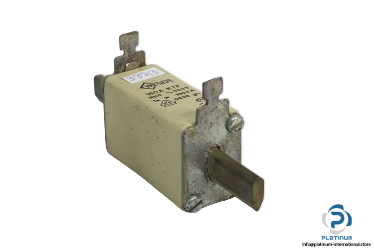 weber-NH0-KTF-160A-500VAC-160a-fuse-link-(New)