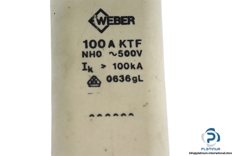 weber-NH0-KTF-100a-500VAC-fuse-link-(New)-1
