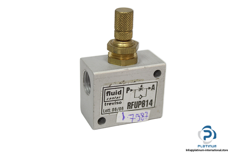 fluid-center-RFUP814-one-way-flow-control-valve-(new)