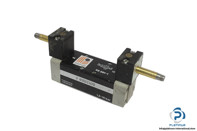 SERVICE-S9-581-1-DOUBLE-SOLENOID-VALVE-(used)