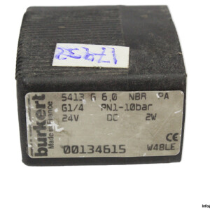 Burkert 5413 G 6,0 NBR PA G1/4 Solenoid Coil