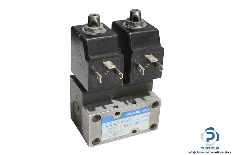 festo-JMC-4-1_8-double-solenoid-valve-(used)