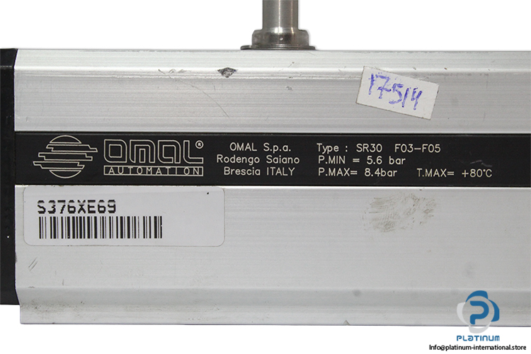 omal-SR30-F03-F05-pneumatic-actuator-(used)-3