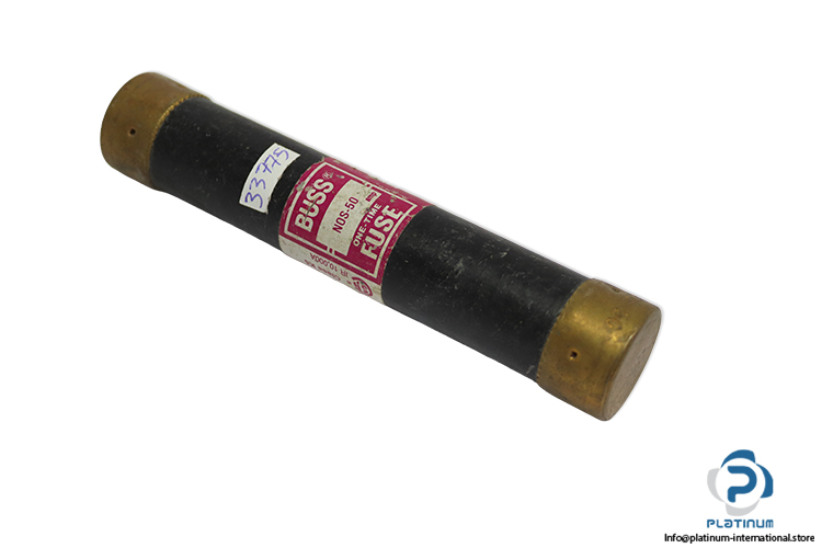bussmann-NOS-50-non-current-one-time-delay-fuse-(New)