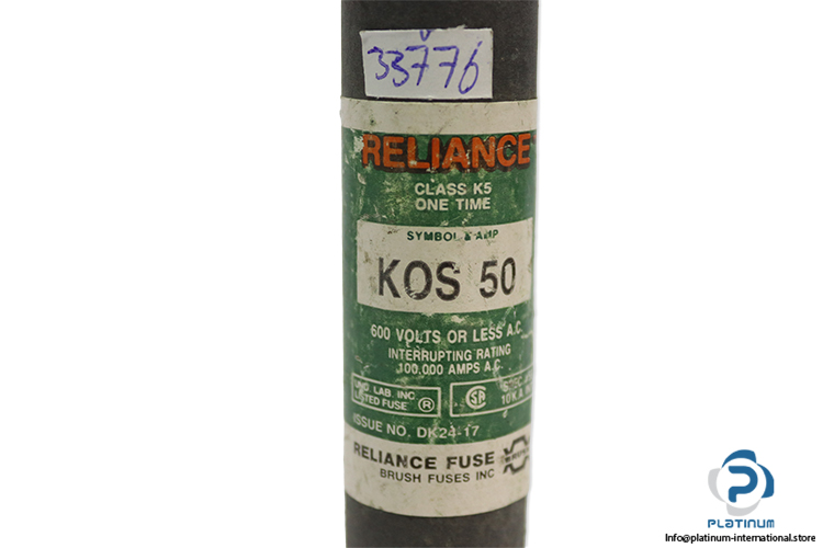 reliance-KOS-50-one-time-delay-fuse-(New)-1