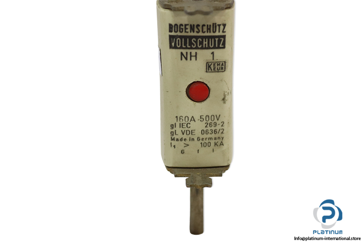 bogenschutz-NH1-GI-GL-160a-fuse-link-(New)-1