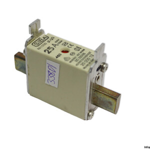 Siba 2000013 NH000 Gl/Gg 25A 500VAC Fuse Link
