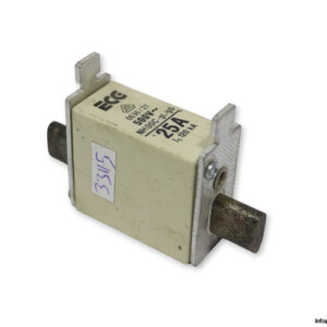 ECG NH00C-GL/GG 25A 500VAC Fuse Link