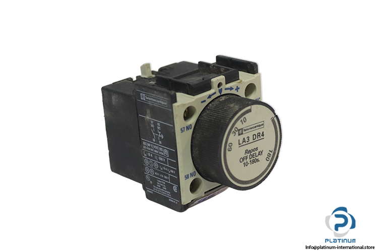 telemecanique-LA3-DR4-auxiliary-contact-block-(Used)