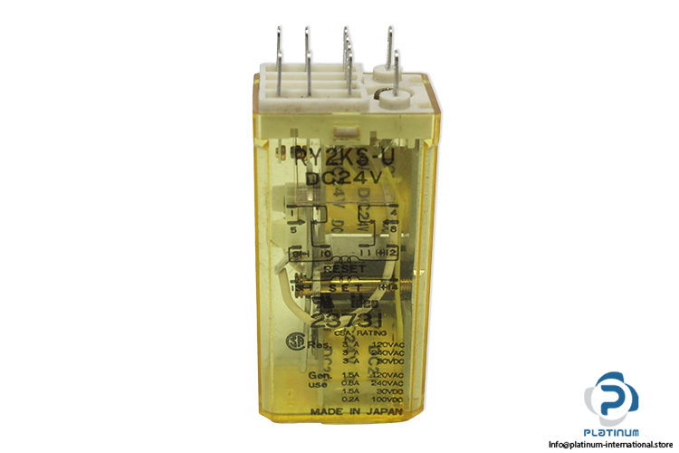 idec-RY2KS-U-24VDC-latching-relay-(Used)-2