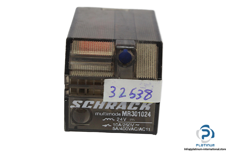 schrack-MR301024-24VDC-plug-in-relay-(Used)-1