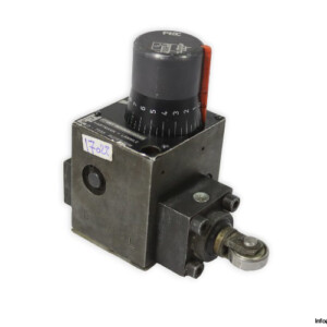 Hartmann + LAMMLE EVM2.14-12-1,5P200D0 Flow Control Valve With Roller Lever