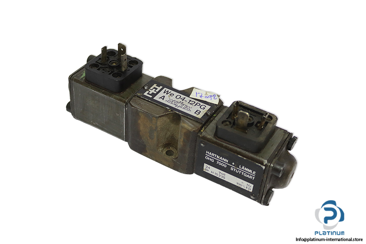 hartmann-lammle-WE04-12PG-directional-control-valve(used)