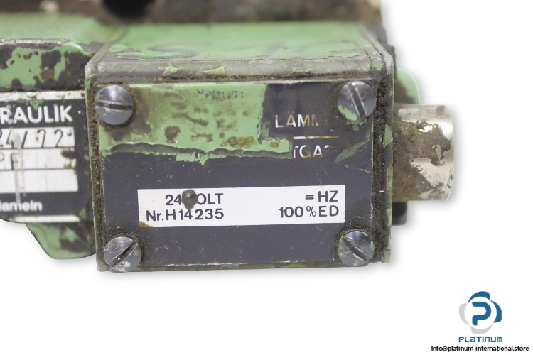 STANDARD-HYDRAULIK-WE07-60PF-directional-control-valve(used)-2