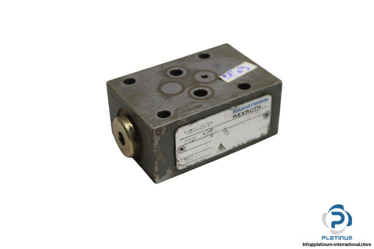 rexroth-dbw-527-pressure-relief-valve(used)
