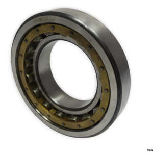 fag-NU-221.C3-brass-cylindrical-roller-bearing-(used)