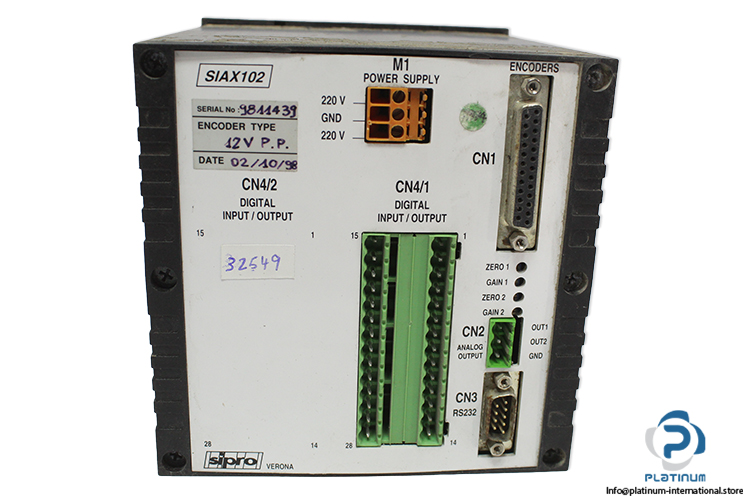 sipro-SIAX-102-operator-panel-(Used)-2
