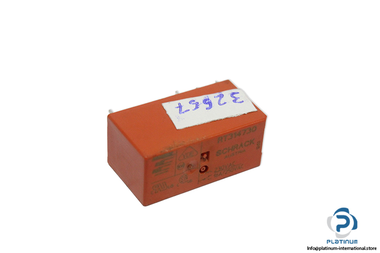 schrack-RT314730-power-pcb-relay-(Used)