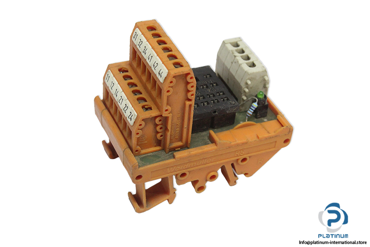 weidmuller-RS-14-24VDC-LD-4U-relay-module-(New)