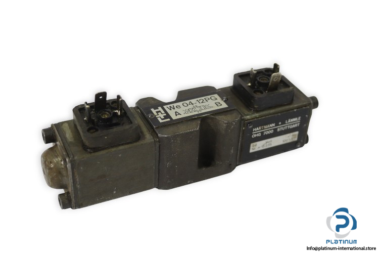 hartmann-lammle-WE-04-12PG-double-solenoid-valve-(used)