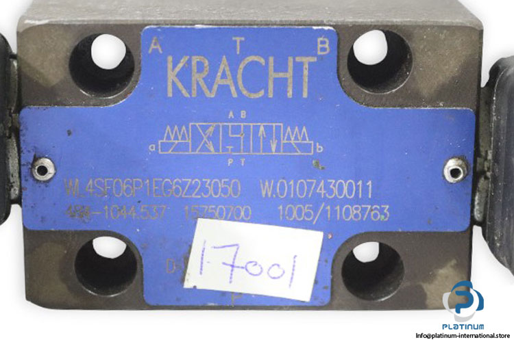 kracht-WL4SF06P1EG6Z23050-double-solenoid-valve-(used)-1