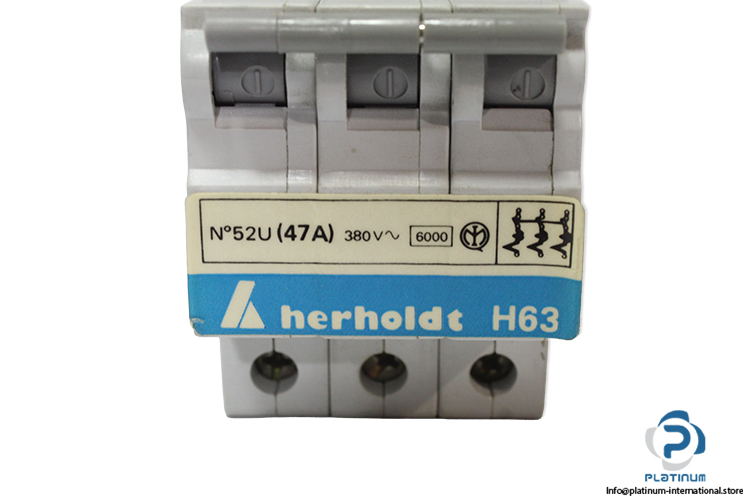 herholdt-H63-47A-automatic-circuit-breaker-(New)-1