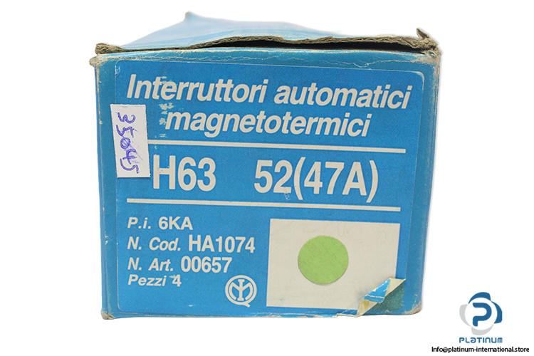 herholdt-H63-47A-automatic-circuit-breaker-(New)-3