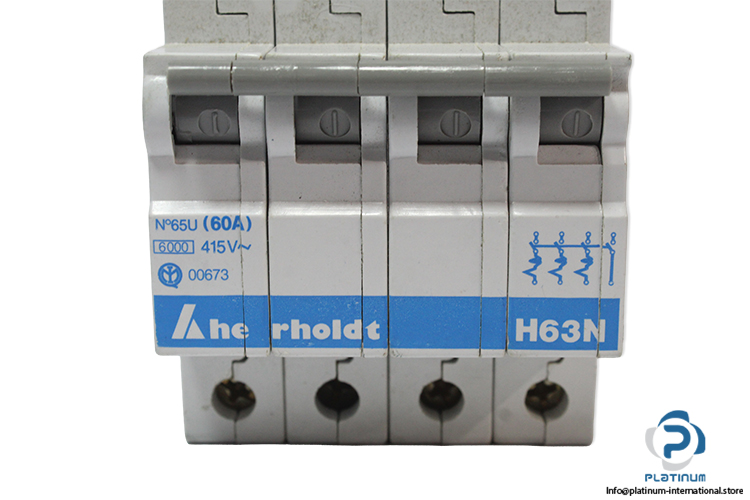 herholdt-H63N-60A-automatic-circuit-breaker-(New)-1