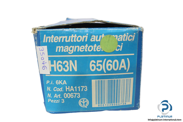herholdt-H63N-60A-automatic-circuit-breaker-(New)-3