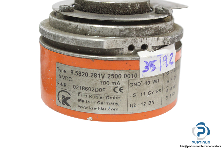 kubler-8.5820.281V.2500.0010-incremental-encoder-(Used)-1