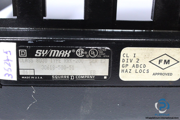 square-d-RRK-200-chassis-rack-(Used)-4