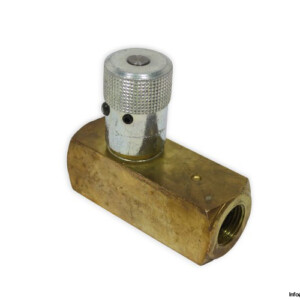 Parker 9F800B-11AP IN-Line Flow Control Valve
