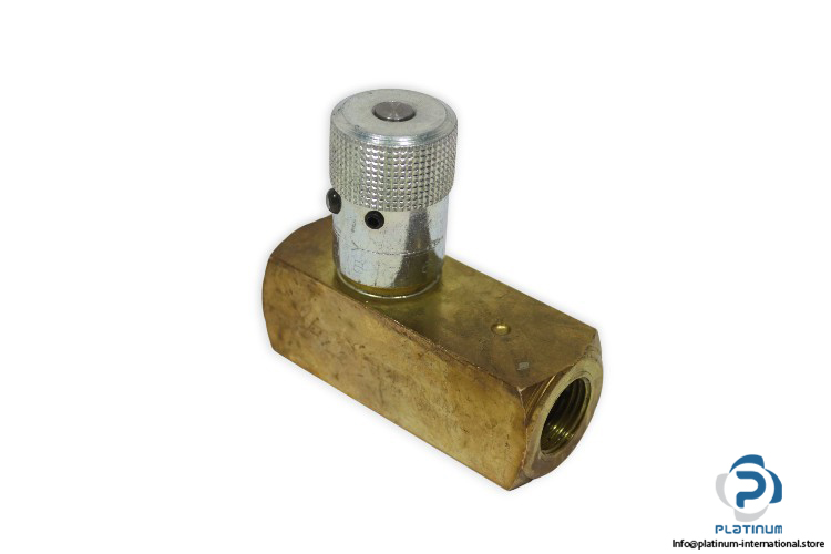 parker-9F800B-11AP-in-line-flow-control-valve-(used)