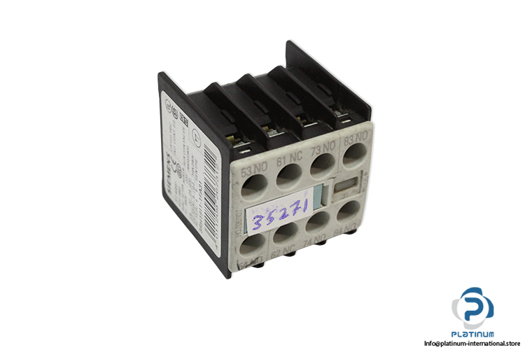 siemens-3RH1911-1FA31-auxiliary-switch-block-(Used)