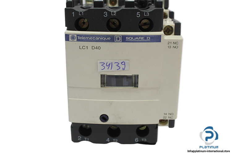 telemecanique-LC1-D40P7-contactor-(New)-1