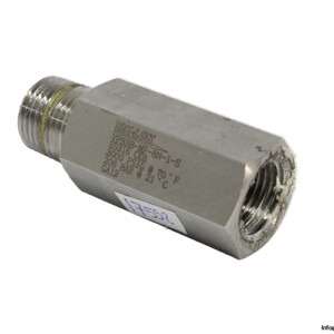 DK-LOK VP33B-MF-8N-1-S Check Valve