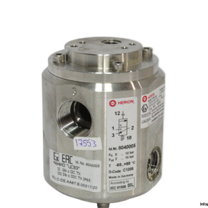 Herion 8040005 Pneumatic Valve