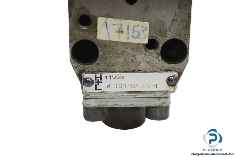 hartmann-lammle-WE104-6P166-4-directional-control-valve(used)-1