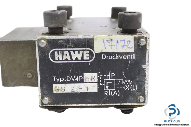 hawe-DV4PHR-pressure-limiting-valve(used)-1