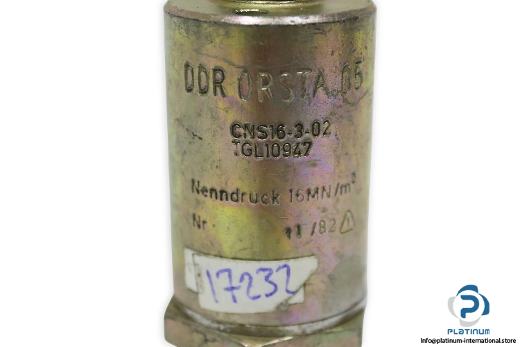 ddr-orsta-CNS16-3-02-pressure-relief-valve(used)-1