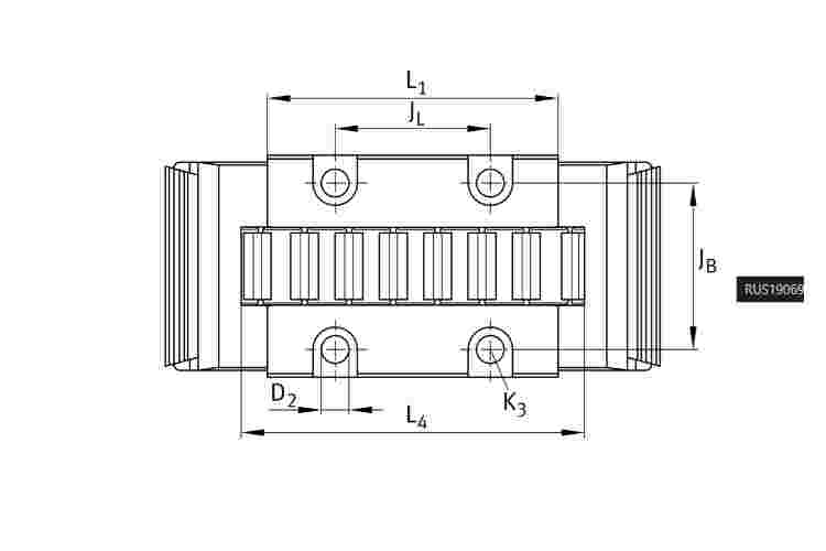 ina-RUS-19069-GR-3-linear-recirculating-roller-bearing-unit-(used)-3