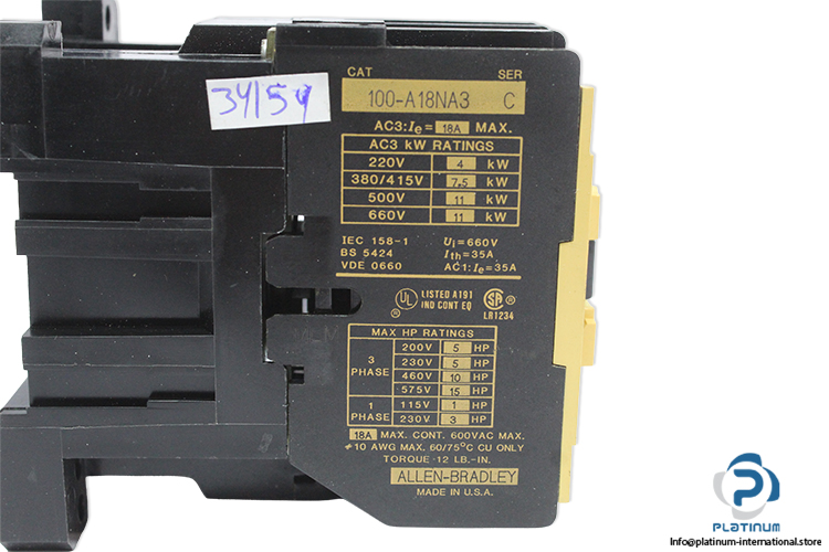allen-bradley-100-A18NA3-ser.c-contactor-(New)-2