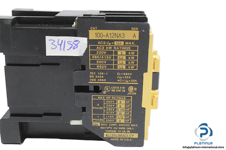 allen-bradley-100-A12NA3-ser.a-contactor-(New)-2