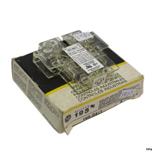 allen-bradley-195-GA11-auxiliary-contact-block-(New)