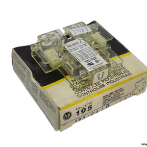 allen-bradley-195-GA10-auxiliary-contact-block-(New)