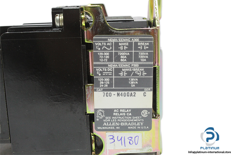 allen-bradley-700-N400A2-ser.c-control-relay-(New)-3